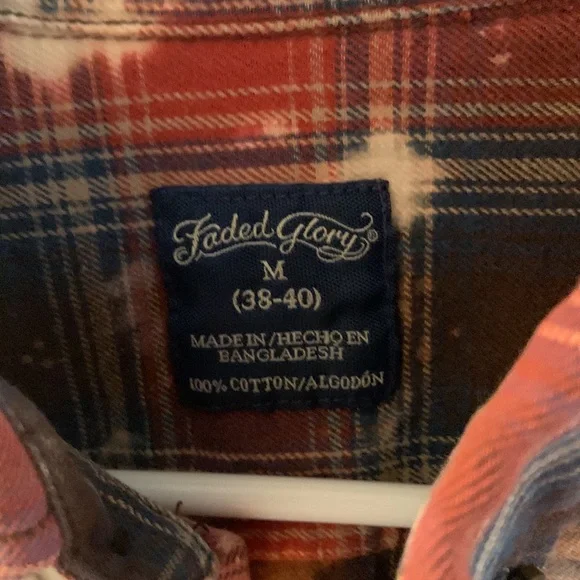 Faded Glory - Tie Dye Button Down - Picture 2 of 2